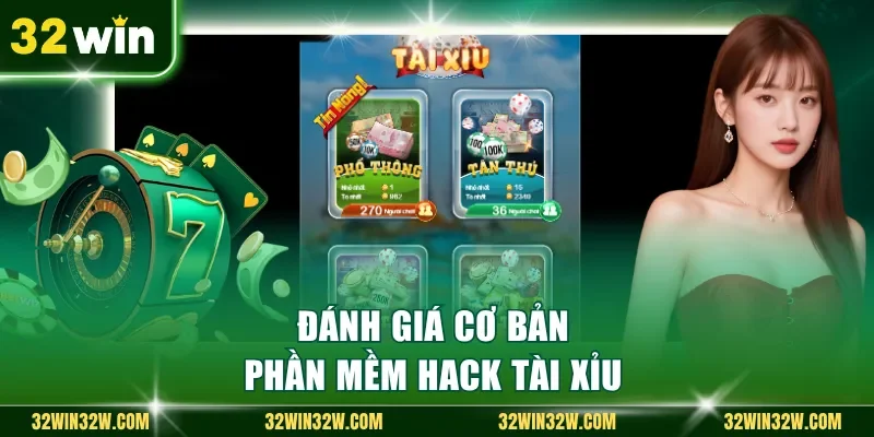 Đánh giá cơ bản phần mềm hack tài xỉu