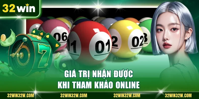 Giá trị nhận được khi tham khảo online