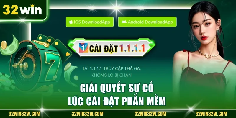 Giải quyết sự cố lúc cài đặt phần mềm