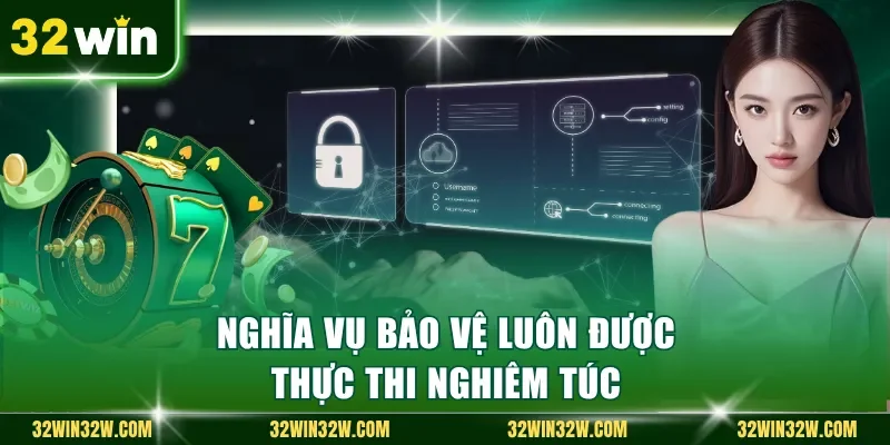 Nghĩa vụ bảo vệ luôn được thực thi nghiêm túc