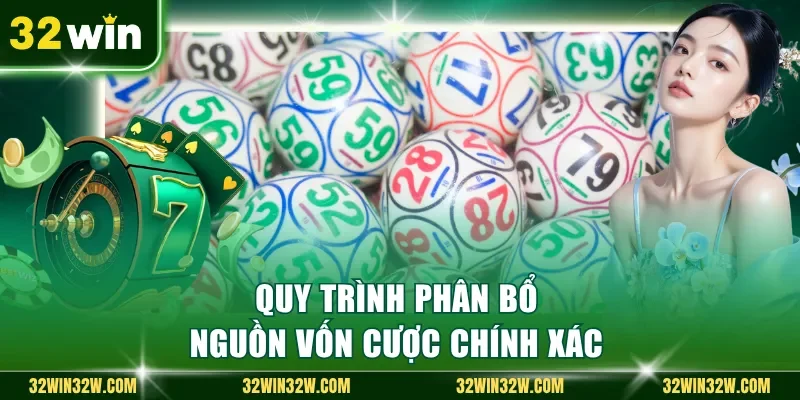 Quy trình phân bổ nguồn vốn cược chính xác